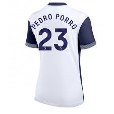 Tottenham Hotspur Pedro Porro #23 Hjemmedrakt Kvinner 2024-25 Kortermet